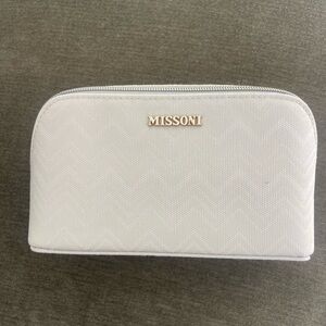 Missoni white cosmetic case
